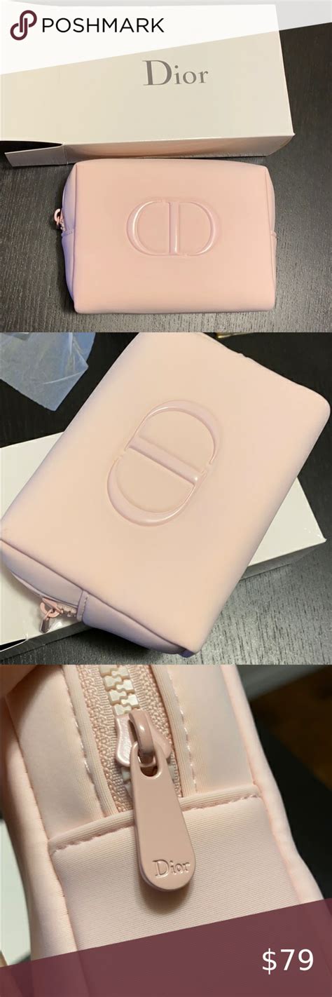 Dior makeup pouch